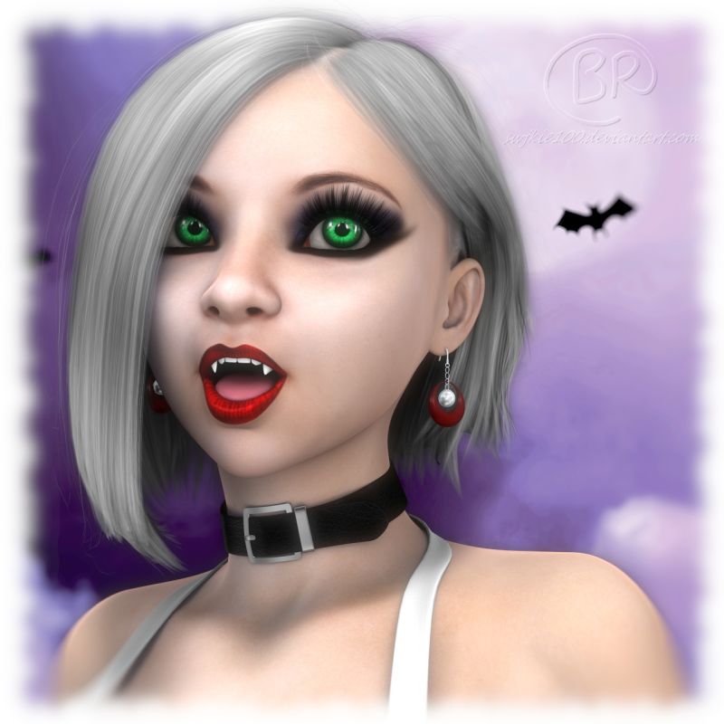 Newborn
I prompted Artflow AI to render a toon vampiress, and I liked it so much that I did my own version with Bianca
