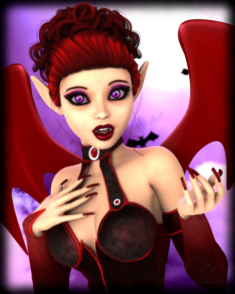Halloween Succubus Chloe
A closeup of Chloe in her Succubus costume 🥰
