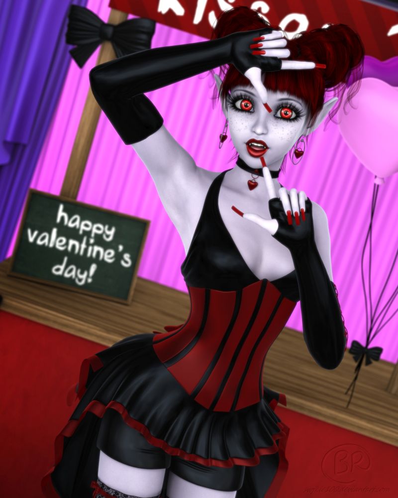 Picture Perfect
Just playing catch-up. Drusnia was at the kissing booth this past Valentines Day.
