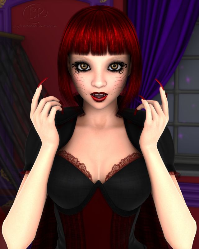 Sanguine Kisses
Bianca's just looking for a kiss <3 
