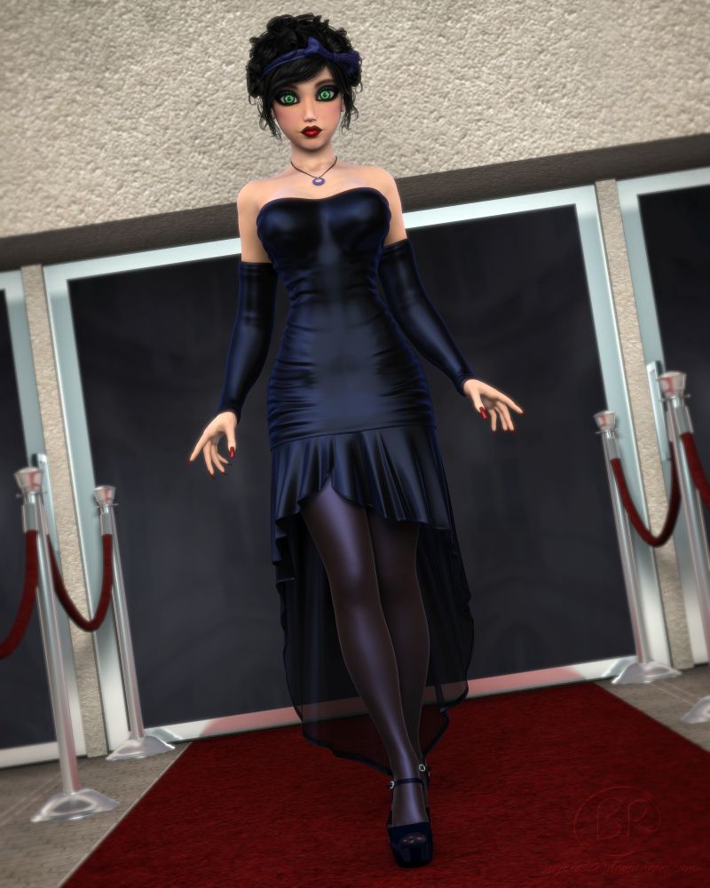 Premier Sabrina
Sabrina, the new girl. I first created her a little over a year ago during a roleplay session. Back then her name was Jane. Two weeks ago, I refined her and rendered a series.
