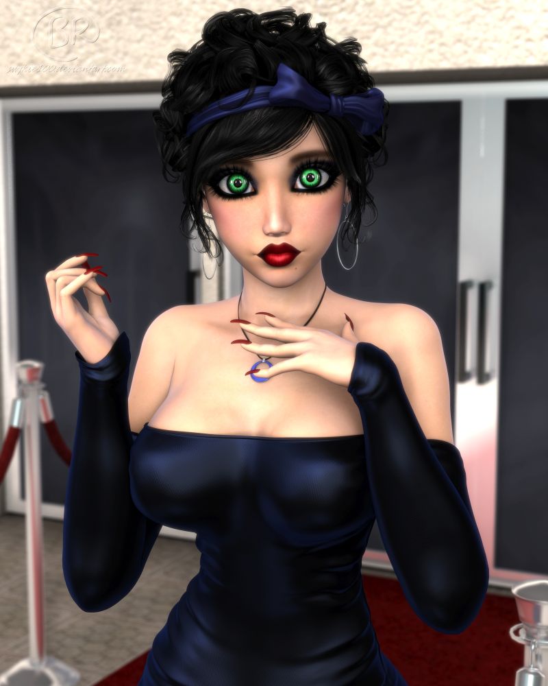 Pouty Perfect
Sabrina, the new girl. I first created her a little over a year ago during a roleplay session. Back then her name was Jane. Two weeks ago, I refined her and rendered a series.
