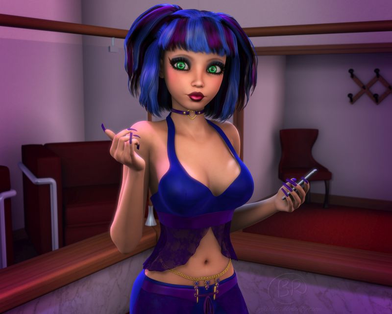 Saving A Seat At The Club
Michelle at the local club. Who is she meeting?
