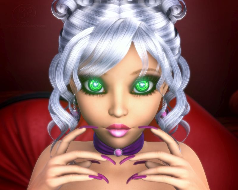 Kira's Stare
Kira started as a character I made for a fan/friend. He named her Seductra. My friend passed away a few months ago. So I decided to bring her into the SexyCute agency, and renamed her Kira. She's not a vampire. But she can still drain your will <3
