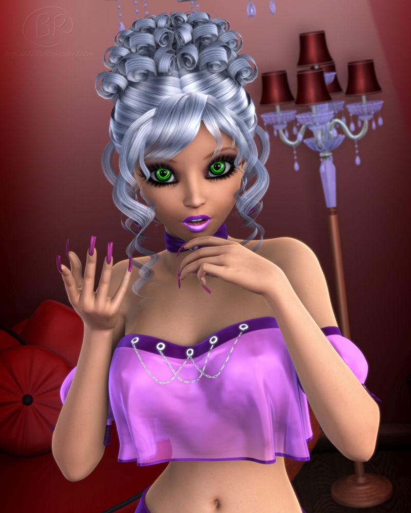 Kira's Will
Kira started as a character I made for a fan/friend. He named her Seductra. My friend passed away a few months ago. So I decided to bring her into the SexyCute agency, and renamed her Kira. She's not a vampire. But she can still drain your will <3
