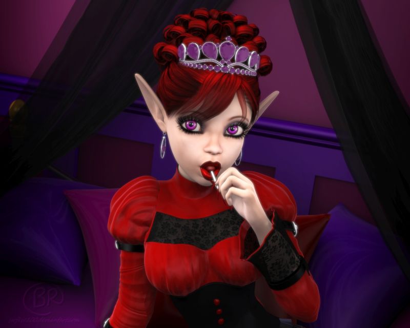 Vampentines Treat
It's Felicia's turn to torment me 🖤
