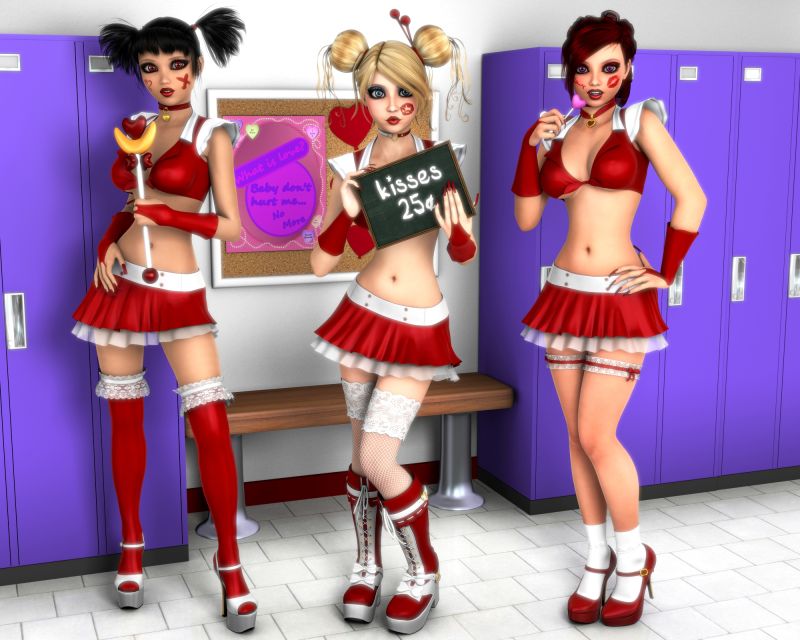 Valentines Cheer Squad 2025
Raven, Kayla, and Ivy cheering for love <3
