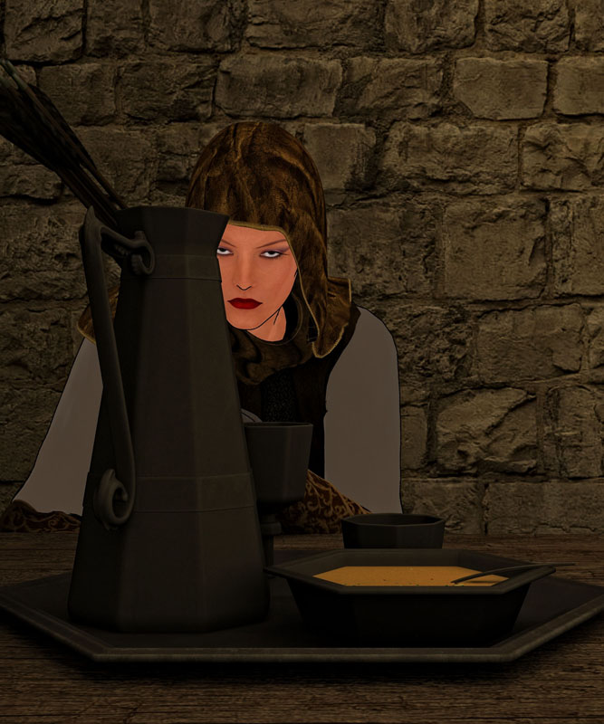 Start of an Adventure
2nd Character from my first adventuring group. She was a ranger, now I need to add 2 more spellcasters in the tavern, one for each table. I am hoping to continue the story... This picture was made for PC+ Summer Sale contest.

SAOTW ~ 07/25/20
Keywords: ranger, tavern SOTW ~ 07/25/20