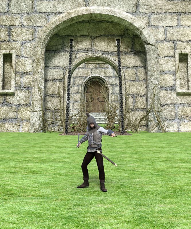 Castle Gates
Made for PC+ contest... I hope it is ok in Warriors and Battlemaidens category... Just a quick render, I have done lots of grass cutting, I have not done it for 2 years after fathers death. Not done much of thesis writing, I am a bit worried, not sure if I will be able to finish it till June if not it will have to wait September. Hope You like it, I am trying to use some plants, hope I will make this castle better, one with overgrown version and one nicely arranged. 
SAOTW ` 03/12/22
Keywords: Rogue Castle SAOTW ~ 03/12/22