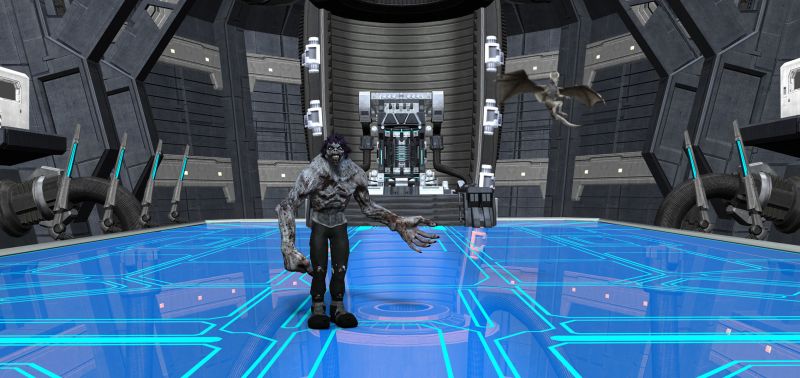 Cyber Pet Dragon
Pet dragon and Undead Ogre in Cyber Room...
