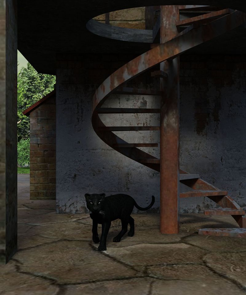 Panther in the Ruins
Wanted to try Black Panthers from DAZ for DAZ Big Cat 2, Iray version inside RPPublishing Rendo Monthly freebie, Ruined House... I hope I will make Drizzt and his friends too...
