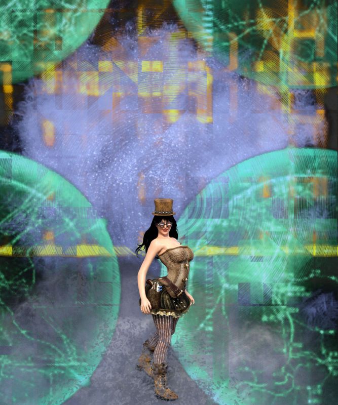 Planeswalker
This is a quick one I guess though I have been working on it all month I guess. I was just too busy and tried few steampunk outfits and here is the result. I actually need some story now :)
