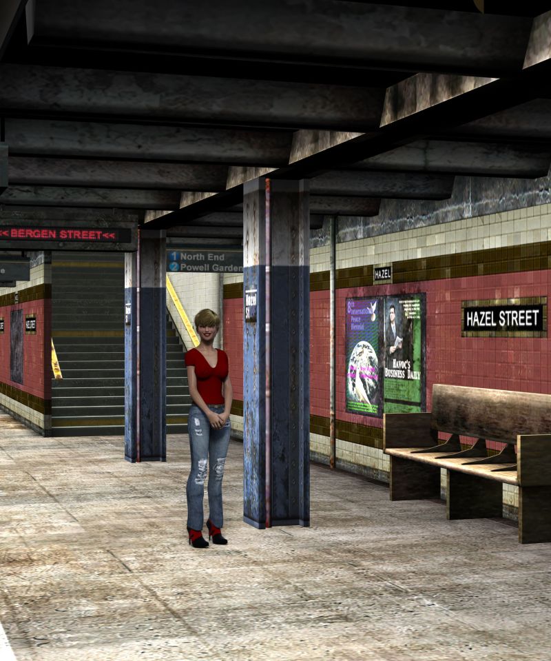 Subway Station in the Morning
~TOTW Winner Wk of 7/1/23~
Blanca for Genesis (by DAZ and Liquid Rust) and Subway Station by Summoner... She wears Casual Afternoon outfit, with extra textures added... Boots are also for G5 but cant remember the name now :/
Keywords: TOTW Winner Subway Station