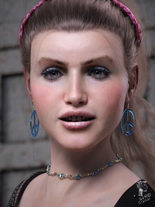 Erin 8.1
Erin 8.1, more lighting experiments. Clamshell ligth rig  (1 light above, a reflector below)
Keywords: DazStudio4.15 Genesis8.1Female Portrait Brunette ParamountLight ButterflyLight