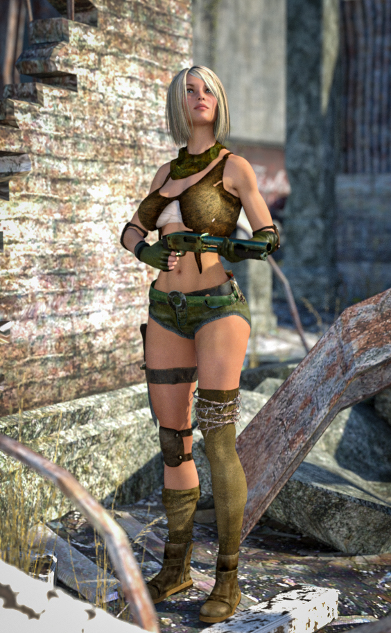 A Wonderful Day in the Neighborhood
It is a quiet day in what is left of the neighborhood.  Almost too quiet.  
Keywords: Wonderful Day Neighborhood Genesis 3 