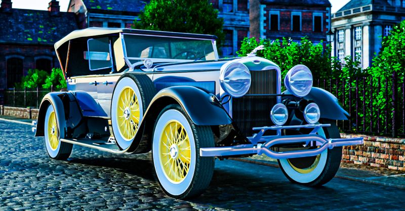 1929 Lincoln
A pre-war automobile. When cars look great and termites was worst than rust.  My Dad told me about a  LaSalle he had in the 1930s in Michigan.   It was a great car until the termites got into it and ate the roof and started on the floor boards. 
Keywords: 1929 Lincoln pre war automobile car old