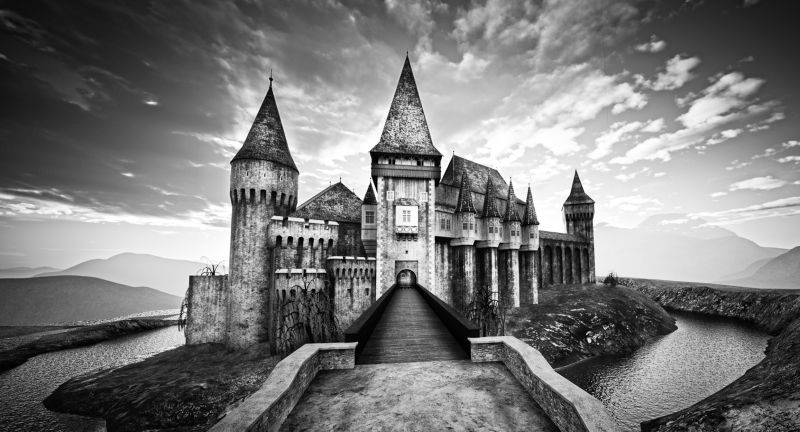 Castle of the Middle Ages
Learning more on dodging and burning.  Using lights and darks to guide the viewer to the main subject of the picture.  
Keywords: Castle Middle Ages dodging burning light darks guide view main subject