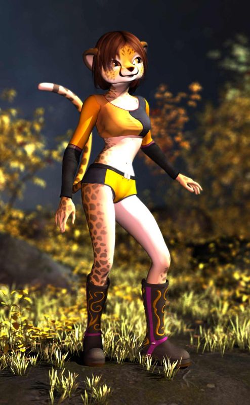 Cating Around at Night
Melody is starting out on usual adventures at night.  What will she encounter tonight?
Keywords: Aiko 3 Melody cating night