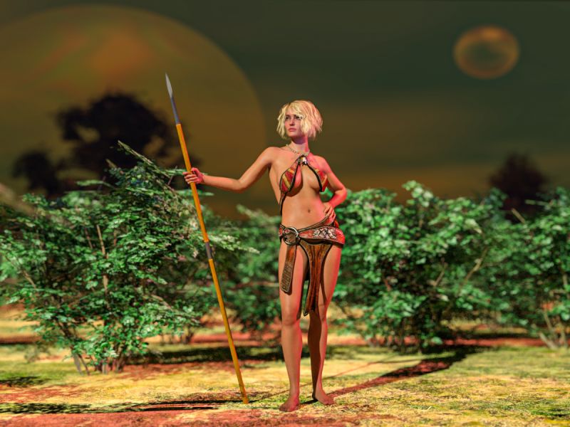 Prehistoric Princess from Another World
SAOTW ~ 09/25/21
Keywords: Fantasy pinup other world alien world ALF SAOTW ~ 09/25/21