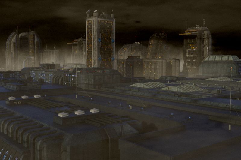 Welcome to Dystopia 
Welcome to the city of Dystopia, a megalopis of mass population. Where you are under complete control, the thought police are everywhere and you are being observed 24 hours seven days a week.  You are tested and then are given your occupation.   You have no rights, and you are only to obey, if you think for yourself and see what is really happening you will be reeducated and if that don't work you will be remove from society (One way or another.).  Enjoy your 18 to 20 hour work day, and you subsistence food to keep you alive so you can work for the great leadership and government of Dystopia where life is at the top and you at the bottom make it possible.  
Keywords: Cityscape City Large Megalopolis mass population under complete control no rights subsistance food 18 to 20 hour work day