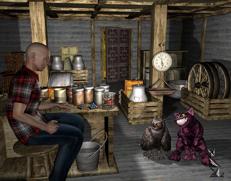 You want a pea-green boat?
I haven't got any boats, let alone any painted green. This a General Store - but not that general!
Keywords: humour literature