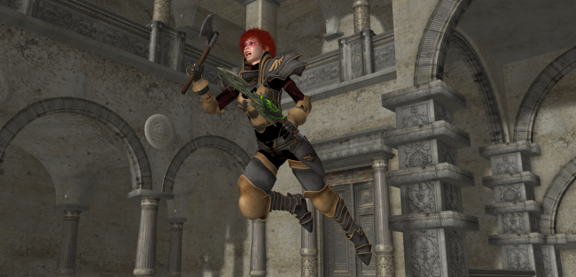 Berserking
...or should that be Berserqueen?

regardless... Cuchulainn would be proud!! 

SAOTW ~ 06/06/20
Keywords: barbarian queen berserk berserker fury SAOTW ~ 06/06/20