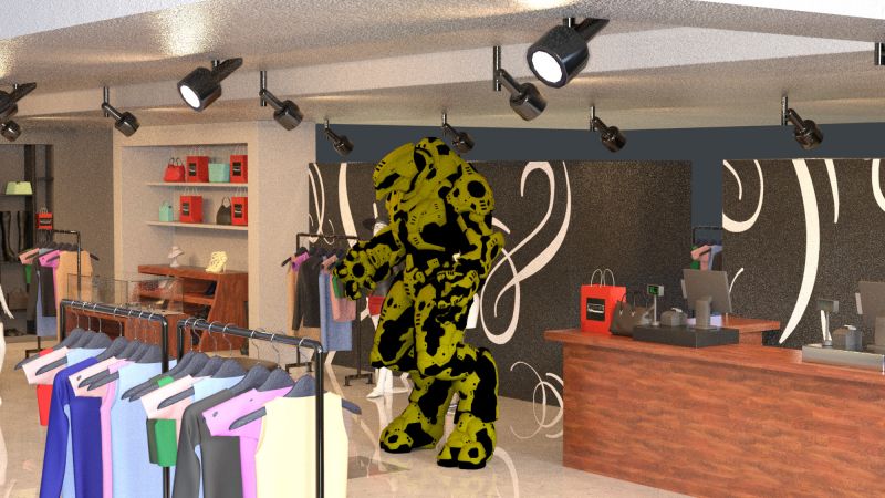 Hidden Gem...
Celeste found herself somewhat bemused. As she had promised, Carnage could have anything but she hadn't imagined a boutique stocking this sort of apparel...
