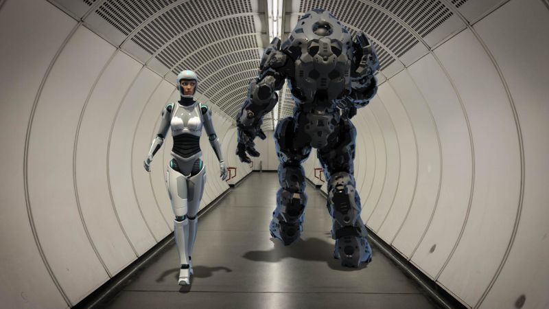 Cyber life
Keywords: V4 cyborg mech robot android future