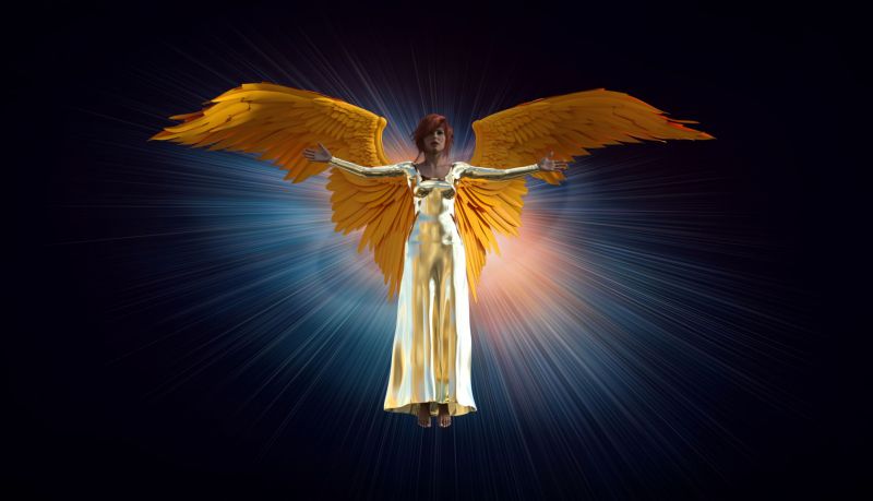 In the Light of Eternity
Keywords: angel infinity eternity eternal creation