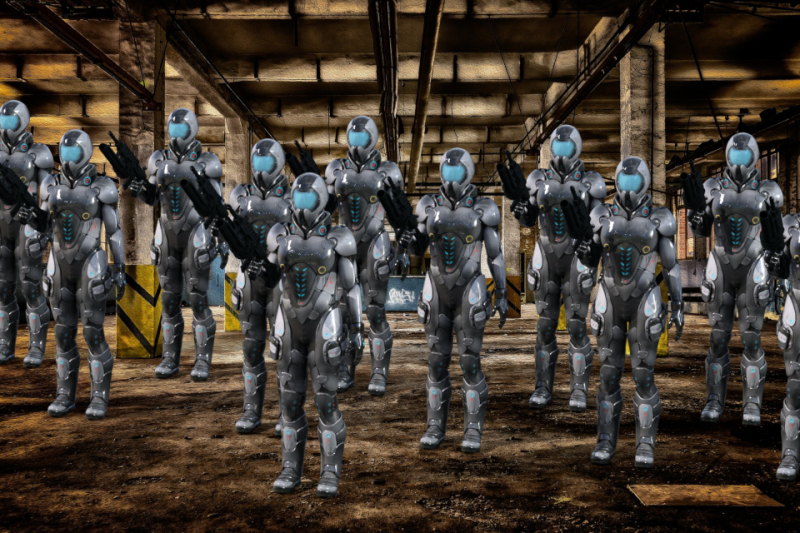 Send in the Clones...
One of several squads of the Gaian clones trained by Carnage herself... At least, those that were still in a fit state to do anything...
