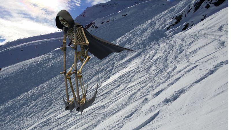 Grim Vacation ~ TOTW 4/15/23
Keywords: TOTW Winner grim reaper death skiing holiday vacation morte vacances