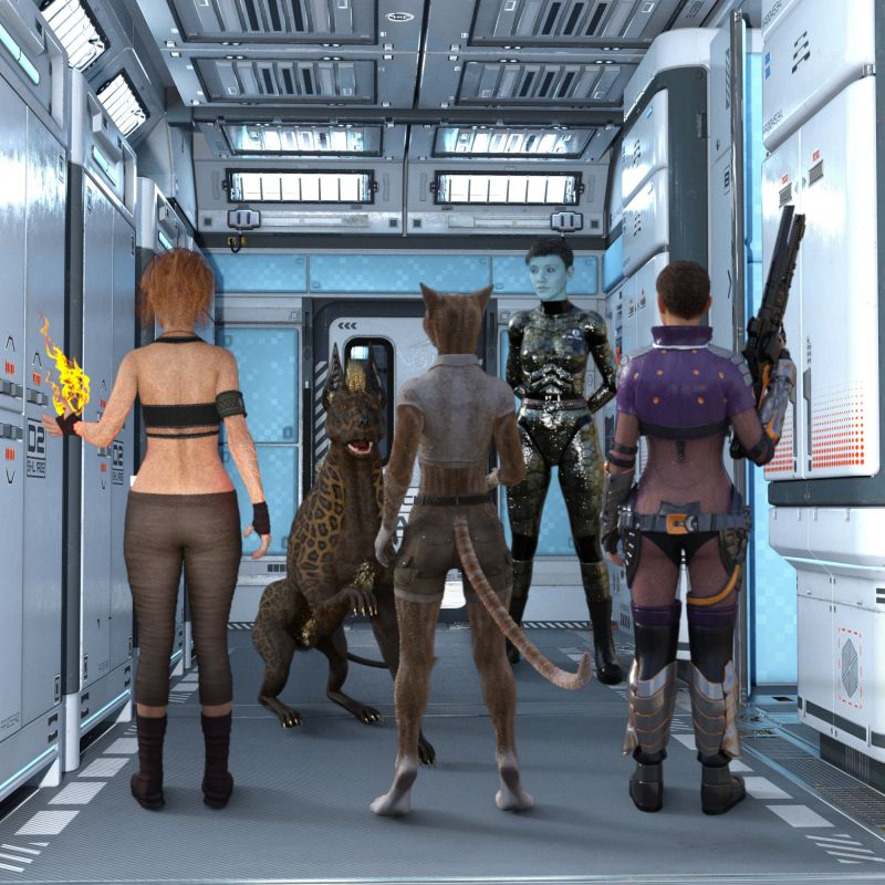 Looking for Answers
Celeste had decided it was time to find out more about Carnage. A meeting was arranged with some mercenaries. With appropriate remuneration they agreed to provide Celeste with everything she wanted to know. Aria wasn't happy at having such people in her facility. However her own curiosity, and a growing fondness for Carnage, offset her irritation and she kept her peace. Celeste paid very well and told the mercenaries she wasn't concerned how they obtained the information...
