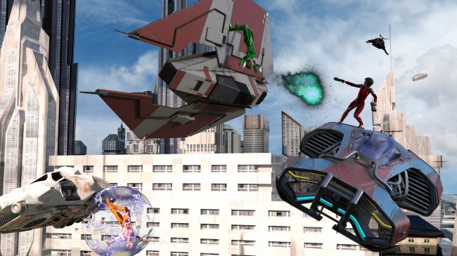 Wingrunner Derby
Applications are now invited for the 13th Annual Wingrunner race. Pilots, bring your shuttle and the most insane team member you can find. A Magtech suit with freefall antigrav and Vandegraaff blaster will be supplied to each entrant. As always, your Wingrunner can narrow the field by deactivating an opponent's Magtech with his/her/its blaster. First team to the finish line wins the 20 Megacred prize. Last year's winner, Tina Archand, has re-entered and should she succeed again will donate the prize money to Celeste's pet rescue society.
