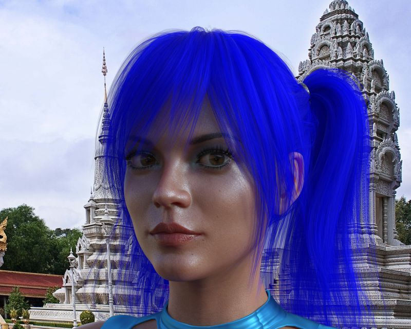 Electric Blue
The beauty of Angkor Wat
