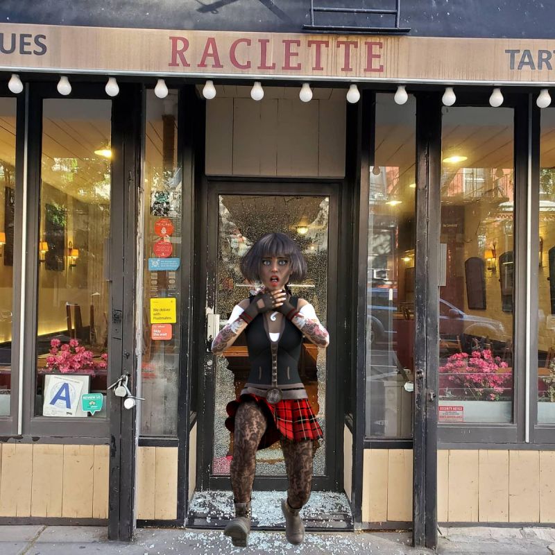 Chilli con Carnage…
Celeste took Carnage to the backwater planet, mud..? Earth... yes, earth. They went to the Annual Scoville appreciation meeting to try something new. Unfortunately, Carnage took a big bite out of a california reaper before Celeste could stop her…
Keywords: celeste,carnage,alien,clone