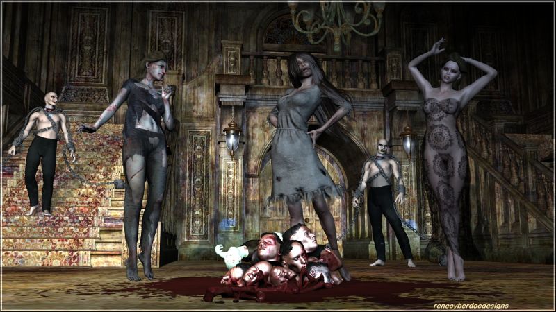 The Woman in White and her Creepos
So you thought Sheed-O-Ween was over eeh??no sweat here in Spackovia we have Creepos all year round,even for Sheed-Mas lol.!!!Let the games begin!!!!
Keywords: white creepos