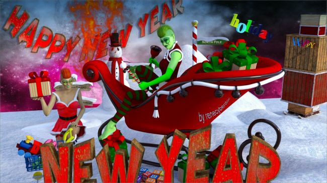 Happy New Year
I want to wish everybody a happy new year. I am laboring on a nasty bronchitis so i will not  be visiting much in the next couple of days.see you later.
Keywords: happy NY