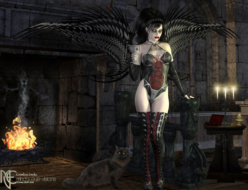 Countess Emelia (TGIF)
TGIF thanks for the look.

Weird wings from the MP. 
