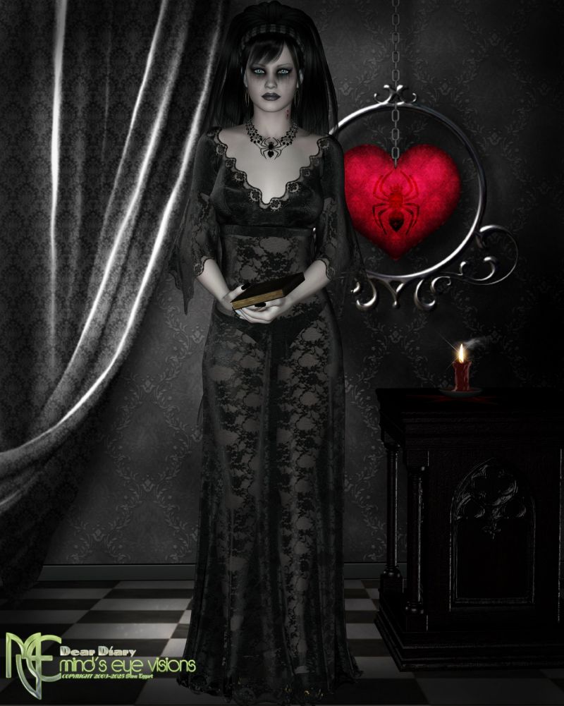 Dear Diary
thanks for your visit today, almost Halloween. 
