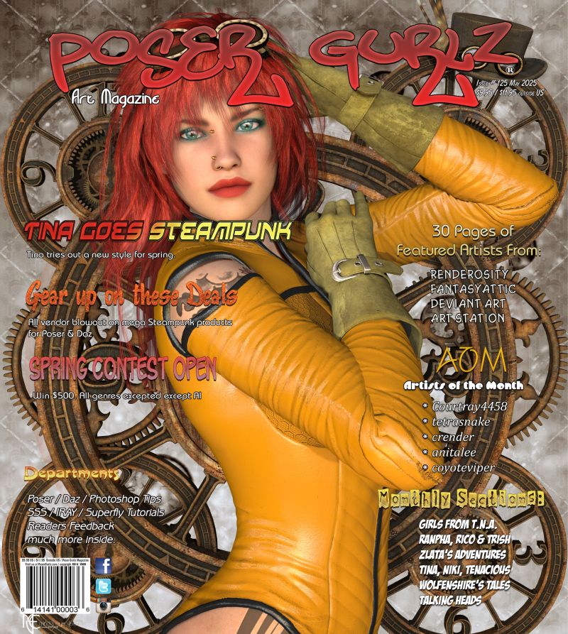 Poser Gurlz May 2025 (TGIF) - SAOTW winner 08/23/25
in your mailboxes and on newsstands today. TGIF enjoy the weekend. nad thanks for your visit today. 
