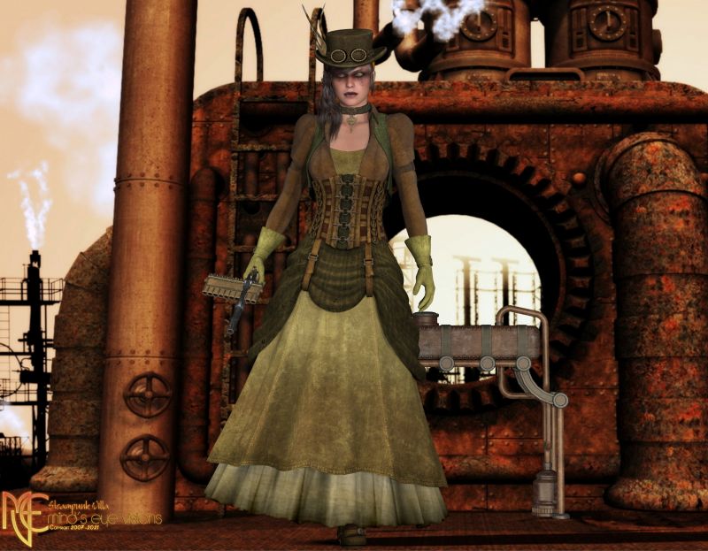 Steampunk Villa (Hump Day)
~TOTW WINNER Wk of 4/30/22~
Keywords: TOTW Winner