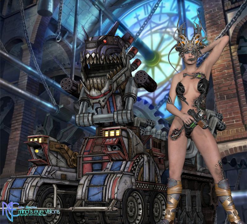 War Machines 
Saurus truck by: Summoner in the MP.
