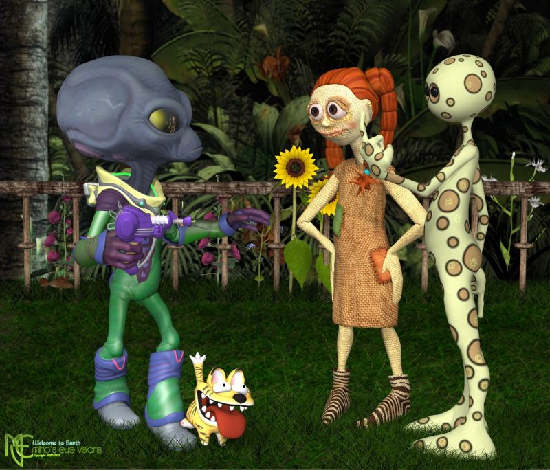 Welcome to Earth
a little Sunday Humor.

Alien is by: Summoner here in the MP
