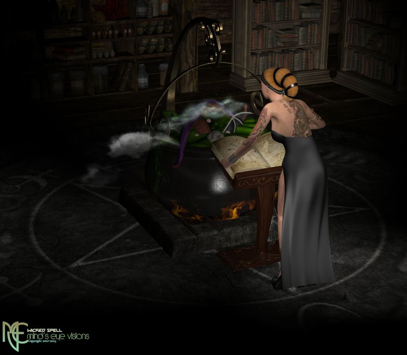 Wicked Spell (TGIF)
TGIF indeed,  enjoy your weekend all. 
