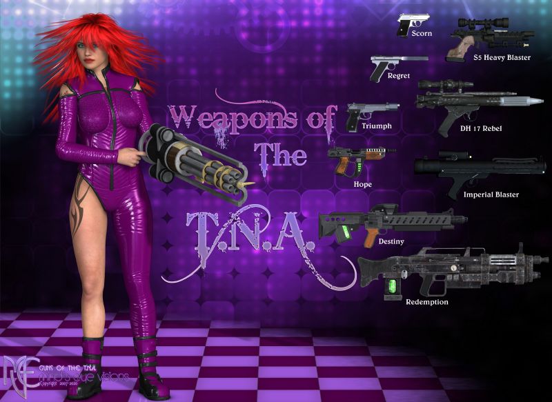 Guns of the T.N.A
just a few of them, others are a secret. 
