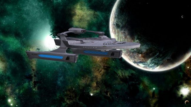 To Go Where ....... 
The USS Dunbar.  A Reliant Class Starship out in the darkness.  A little excercise to see if I could get the lighting right.

SAOTW ~ 11/09/19
Keywords: SAOTW ~ 11/09/19