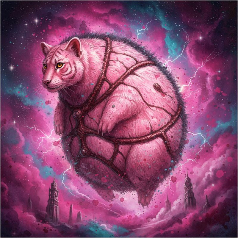 Fluffy
Keywords: Alan,Alan_Hauge,pink,steampunk,fantasy,fluffy,cats,