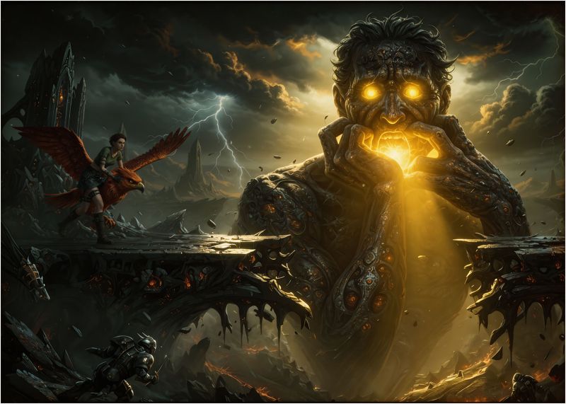 Carefull now, don't let him see you
Keywords: Alan,Alan_Hauge,fantasy,sci-fi,