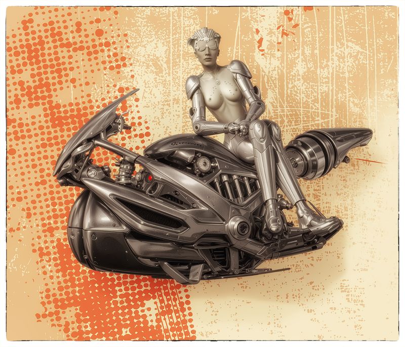Jetbike Babe
An upgrade of one of my old ones
Keywords: Alan,Alan_Hauge,fantasy,sci-fi,pinup,steampunk,