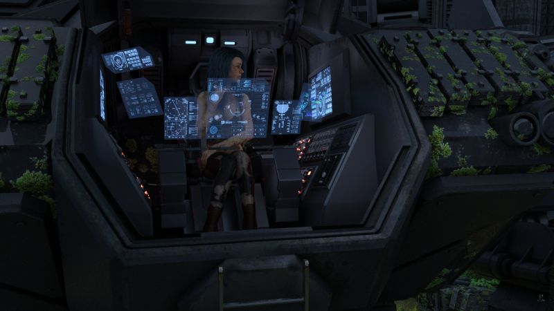 Screens On
"Screens on," Trina ordered.

After studying the information presented she realized that the Shepherd had been fully armed when it was abandoned.

The fusion plant had enough fuel for another 200 years of operation as well.

"Definitiely my lucky day!"

Next image is [url=https://www.thefantasiesattic.net/attic/cpg/displayimage.php?pid=45354]here.[/url] Previous image is [url=https://www.thefantasiesattic.net/attic/cpg/displayimage.php?pid=45350]there.[/url]

Story starts at [url=https://www.thefantasiesattic.net/attic/cpg/displayimage.php?pid=45331]this image.[/url]
